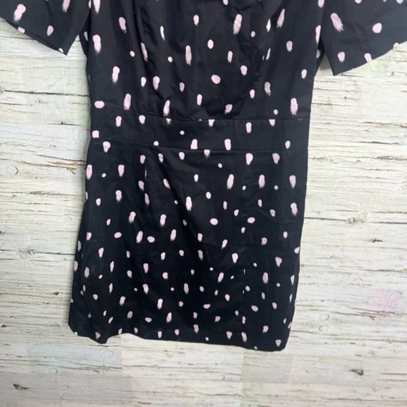 French connection size 6 dress blue pink cut out - Picture 2 of 8